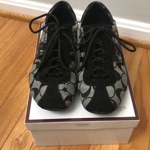 Coach Katelyn Black Signature C Sneakers